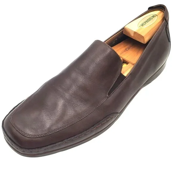 Mephisto Edlef Men's size 11 Brown Full Grain Leather Loafer Casual dress shoes